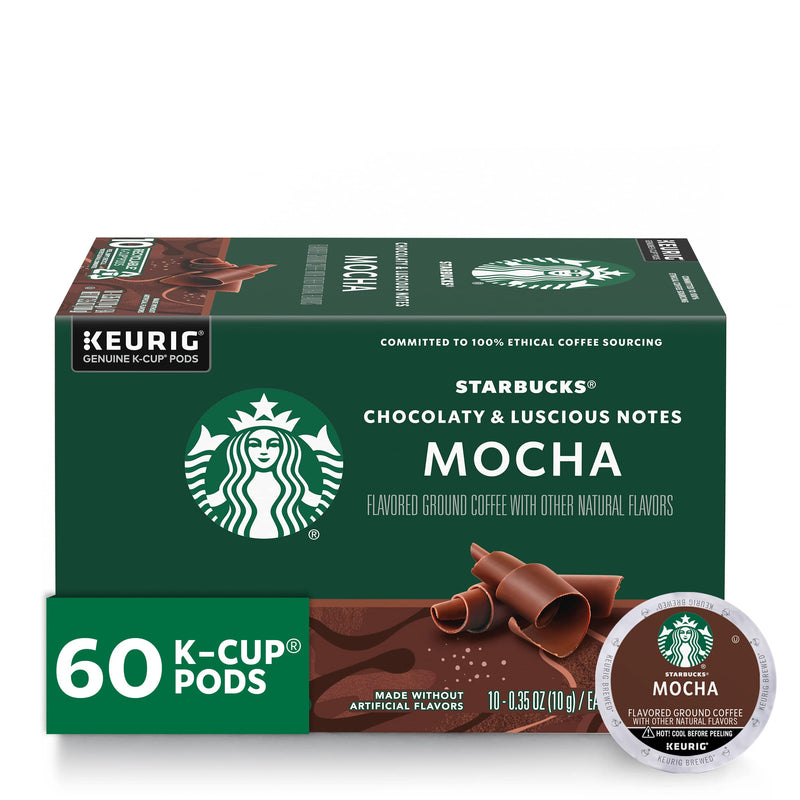 Starbucks K-Cup Coffee Pods—Caramel Flavored Coffee—100% Arabica—1 box (40 pods)