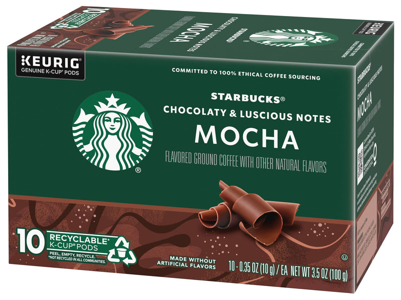 Starbucks K-Cup Coffee Pods—Caramel Flavored Coffee—100% Arabica—1 box (40 pods)