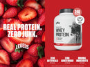 Levels Grass Fed Whey Protein Powder, No Artificials, 24G of Protein, Double Chocolate, 5LB