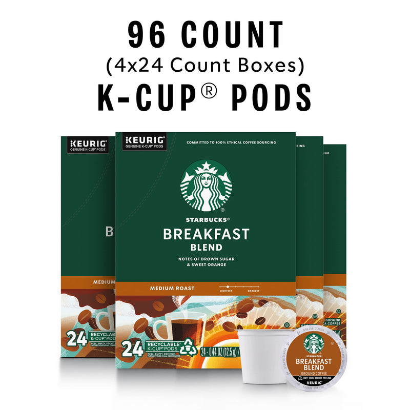 Starbucks K-Cup Coffee Pods—Caramel Flavored Coffee—100% Arabica—1 box (40 pods)