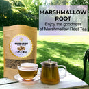 Cure Wid Pure Certified Organic Marshmallow Root Powder Althaea Officinalis 8oz Non-GMO,Additives-Free Marshmellow Root for Teas,Smoothies,Skincare & DIY Remedies Packed in Eco-Friendly Resealable Bag