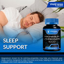 Magnesium l-Threonate Supplement Capsules 120 Count - 3000mg - High Absorption Magnesium Supplement Liposomal, Ultra Strength Magnesium Threonate for Brain, Sleep Support, Energy, and Heart Health