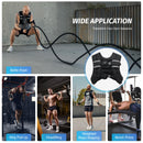 ZELUS Weighted Vest, 6lb/8lb/12lb/16lb/20lb/25lb/30lb Weight Vest with Reflective Stripe for Workout, Strength Training, Running, Fitness, Muscle Building, Weight Loss, Weightlifting, Black(12 lb)