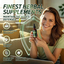 B BEWOTHS Organic Oregano Oil Drops | Oil of Oregano with Black Seed Oil, Vitamin E, 80% Carvacrol Oregano Drops for Immune, Antioxidant, Gut Detox Cleanser Support - Non-GMO, Vegan (240-day Supply)