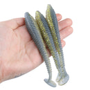 RUNCL Swimbaits Paddle 10/20/30/40PCS, 5/4/3/2 Inchs Paddle Tail, Soft Lure for Trout Crappie Bass, Durable Plastic Bait Swimmer for Saltwater/Freshwater, Fishing Lover's Gift