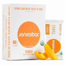 JONESBAR (Variety Pack, 12 Count (Pack of 1)), USDA Organic Fruit & Nut Bar, Non-GMO, Kosher, Vegan, Gluten Free, Simple Snack Bar