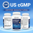 Dr. Berg Magnesium Glycinate with Vitamin D, B6 & Zinc for Stress Relief, Calm, Relaxation, & Good Sleep* - 120 mg Per Magnesium Bisglycinate Capsule - Chelated Magnesium Glycinate - 150 Caps