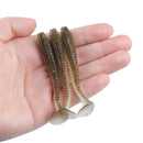 RUNCL Swimbaits Paddle 10/20/30/40PCS, 5/4/3/2 Inchs Paddle Tail, Soft Lure for Trout Crappie Bass, Durable Plastic Bait Swimmer for Saltwater/Freshwater, Fishing Lover's Gift