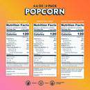 LesserEvil Himalayan Pink Salt Organic Popcorn, Premium Quality, Minimally Processed, No Vegetable Oil, 0.46 Oz, Pack of 24