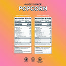 LesserEvil Himalayan Pink Salt Organic Popcorn, Premium Quality, Minimally Processed, No Vegetable Oil, 0.46 Oz, Pack of 24