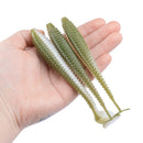 RUNCL Swimbaits Paddle 10/20/30/40PCS, 5/4/3/2 Inchs Paddle Tail, Soft Lure for Trout Crappie Bass, Durable Plastic Bait Swimmer for Saltwater/Freshwater, Fishing Lover's Gift