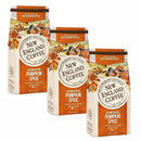 New England Coffee Hazelnut Crème Medium Roast Ground Coffee, 11oz Bag (Pack of 3)