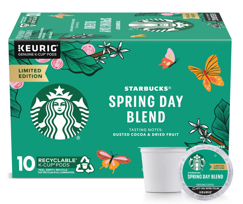 Starbucks K-Cup Coffee Pods—Caramel Flavored Coffee—100% Arabica—1 box (40 pods)