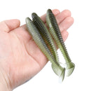 RUNCL Swimbaits Paddle 10/20/30/40PCS, 5/4/3/2 Inchs Paddle Tail, Soft Lure for Trout Crappie Bass, Durable Plastic Bait Swimmer for Saltwater/Freshwater, Fishing Lover's Gift