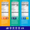 IQBAR Brain and Body Plant Protein Bars - Chocolate Lovers Variety - 12-Count Low Carb - Gluten Free, High Fiber, Vegan Snacks - Low Sugar Meal Replacement