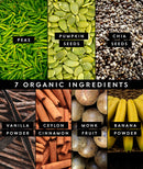 Truvani Vegan Pea Protein Powder | Vanilla | 20g Organic Plant Based Protein | 18 Servings | Keto | Gluten & Dairy Free | Low Carb | No Added Sugar