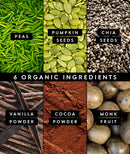 Truvani Vegan Pea Protein Powder | Vanilla | 20g Organic Plant Based Protein | 18 Servings | Keto | Gluten & Dairy Free | Low Carb | No Added Sugar