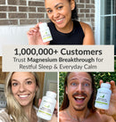 BIOptimizers Magnesium Breakthrough Supplement 4.0-7 Forms of Mg: Glycinate, Malate, Citrate, and More - Natural Support for Sleep and Cognitive Function - 30 Capsules- Calming Vitamins Complex