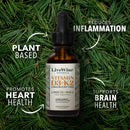 Vitamin D3 with K2 Liquid Drops, All Natural, Non-GMO, 1208iu D3 and 25mcg K2 (mk7) per Serving, Support Your Bones, Immune System and Energy Levels, with or Without Peppermint Oil
