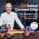 IQBAR Brain and Body Plant Protein Bars - Peanut Butter Chip - 12 Count, Low Carb, High Fiber, Gluten Free, Vegan Snacks - Low Sugar Keto Energy Bars