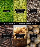 Truvani Vegan Pea Protein Powder | Vanilla | 20g Organic Plant Based Protein | 18 Servings | Keto | Gluten & Dairy Free | Low Carb | No Added Sugar