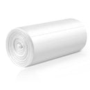 Trash Bags 80 Counts, Waikas Garbage Bags for Kitchen Bathroom, Heavy duty Small Bag, 3 Gallon, White