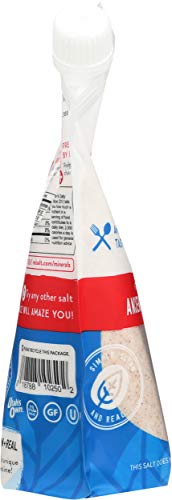 REDMOND Real Sea Salt - Natural Unrefined Gluten Free Fine, 26 Ounce Pouch (1 Pack) (Shipping Only)