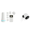 SimpliSafe 8 Piece Wireless Home Security System - Optional 24/7 Professional Monitoring - No Contract - Compatible with Alexa and Google Assistant , White