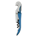 True TrueTap Double Hinged Waiter’s Corkscrew, Matte Black Bottle Opener with Foil Cutter, Wine Key