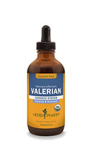 Herb Pharm Certified Organic Valerian Root Liquid Extract for Relaxation and Restful Sleep, Alcohol-Free Glycerite, 1 Ounce