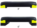 BalanceFrom Adjustable Workout Aerobic Stepper Step Platform Trainer
