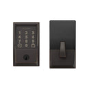 Schlage Encode Smart Wi-Fi Deadbolt with Century Trim in Matte Black