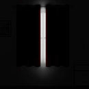 LEMOMO Blackout Curtains 52 x 84 inch/Black Set of 2 Panels/Thermal Insulated Room Darkening Bedroom Curtains
