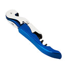 True TrueTap Double Hinged Waiter’s Corkscrew, Matte Black Bottle Opener with Foil Cutter, Wine Key