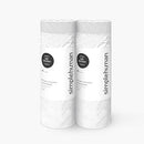 simplehuman Extra Strong Tall Kitchen 13 Gallon Drawstring Trash Bags, 50% PCR content, 100 Count (Pack of 1)