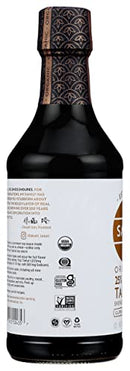 San J International, Sauce Tamari Reduced Sodium Organic, 20 Fl Oz
