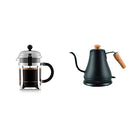 Bodum 1928-16US4 Chambord French Press Coffee Maker, 1 Liter, 34 Ounce, Chrome