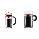 Bodum 1928-16US4 Chambord French Press Coffee Maker, 1 Liter, 34 Ounce, Chrome