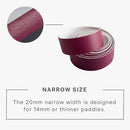 Pickleball Paddle Edge Guard Tape (Burgandy, Narrow)