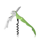 True TrueTap Double Hinged Waiter’s Corkscrew, Matte Black Bottle Opener with Foil Cutter, Wine Key