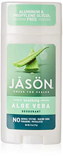 Jason Aluminum Free Deodorant Stick, Purifying Tea Tree, 2.5 Oz (Pack of 3)