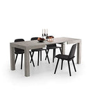 Mobili Fiver, First Extendable Table, Rustic Oak, Made in Italy