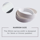 Pickleball Paddle Edge Guard Tape (Burgandy, Narrow)