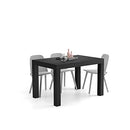 Mobili Fiver, First Extendable Table, Rustic Oak, Made in Italy