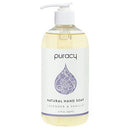 Puracy Natural Gel Hand Wash, Vegan, Hypoallergenic, All Skin Types, Lavender & Vanilla (Lavender & Vanilla, 12 Fl. Oz (Pack of 1)) (PHS12) (Shipping Only)