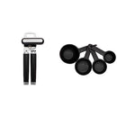 KitchenAid Classic Multifunction Can Opener / Bottle Opener, 8.34-Inch, Black