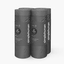 simplehuman Extra Strong Tall Kitchen 13 Gallon Drawstring Trash Bags, 50% PCR content, 100 Count (Pack of 1)