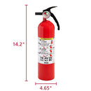 Kidde Fire Extinguisher for Home, 1-A:10-B:C, Dry Chemical Extinguisher, Red, Mounting Bracket Included