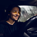 livho 2 Pack Blue Light Blocking Glasses, Computer Reading/Gaming/TV/Phones Glasses for Women Men,Anti Eyestrain & UV Glare (*B1 Light Blcak+Clear, Clear)