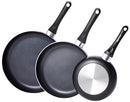 Amazon Basics Non-Stick Cookware 15-Piece Set, Pots, Pans and Utensils, Black